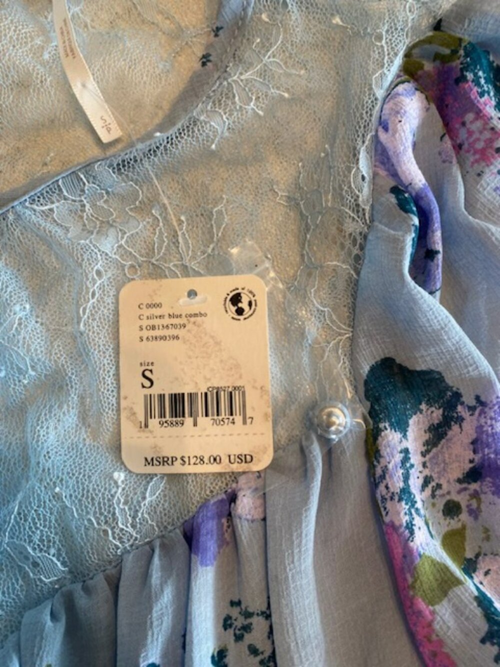 NWT Free People Daphne Blouse | Size Small - Picture 5 of 7